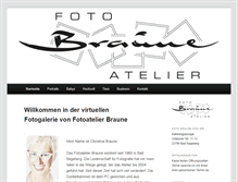 Tablet Screenshot of foto-braune.de